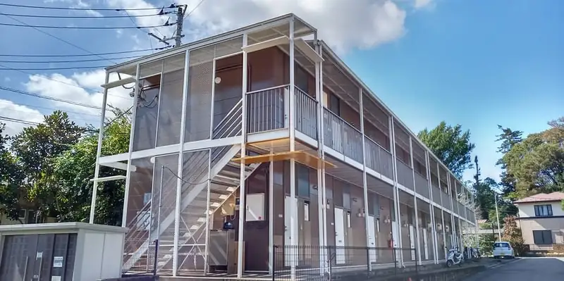 レオパレス初雁の外観（建物共通の掲載例）