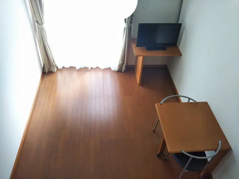 レオパレスティノの写真(101号室の資料掲載例)